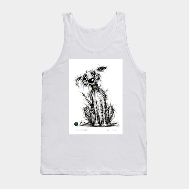 Rex the dog Tank Top by Keith Mills